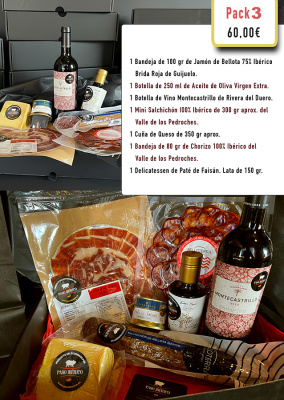 Pack 3. Regalos de empresa,  Navidad o regalo a amigos