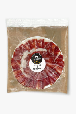 Bandeja de Jamón de Cebo 75% Raza Ibérica Brida Blanca de Guijuelo (Salamanca)