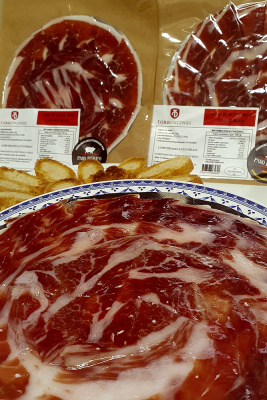 Bandeja de Jamón de Bellota 75% Raza Ibérica Brida Roja de Guijuelo (Salamanca)