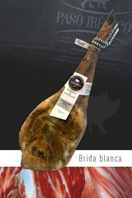 Paleta Ibérica de Cebo 75% Raza Ibérica Brida Blanca de Guijuelo (Salamanca)