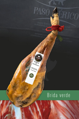 Paleta Ibérica de Cebo de Campo 75% Raza Ibérica Brida Verde de Guijuelo (Salamanca)