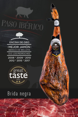 Jamón de Bellota 100% Raza Ibérica Brida Negra del Valle de los Pedroches (Córdoba)