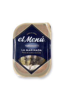 Filetes de sardinas marinadas 'El Menu'