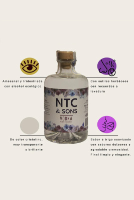 Vodka Premium NTC&SONS 70 cl