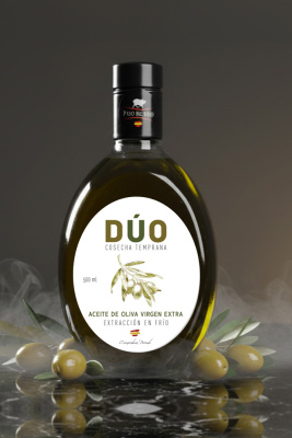 AOVE Dúo Cosecha temprana de 500 ml. Extracción en frío